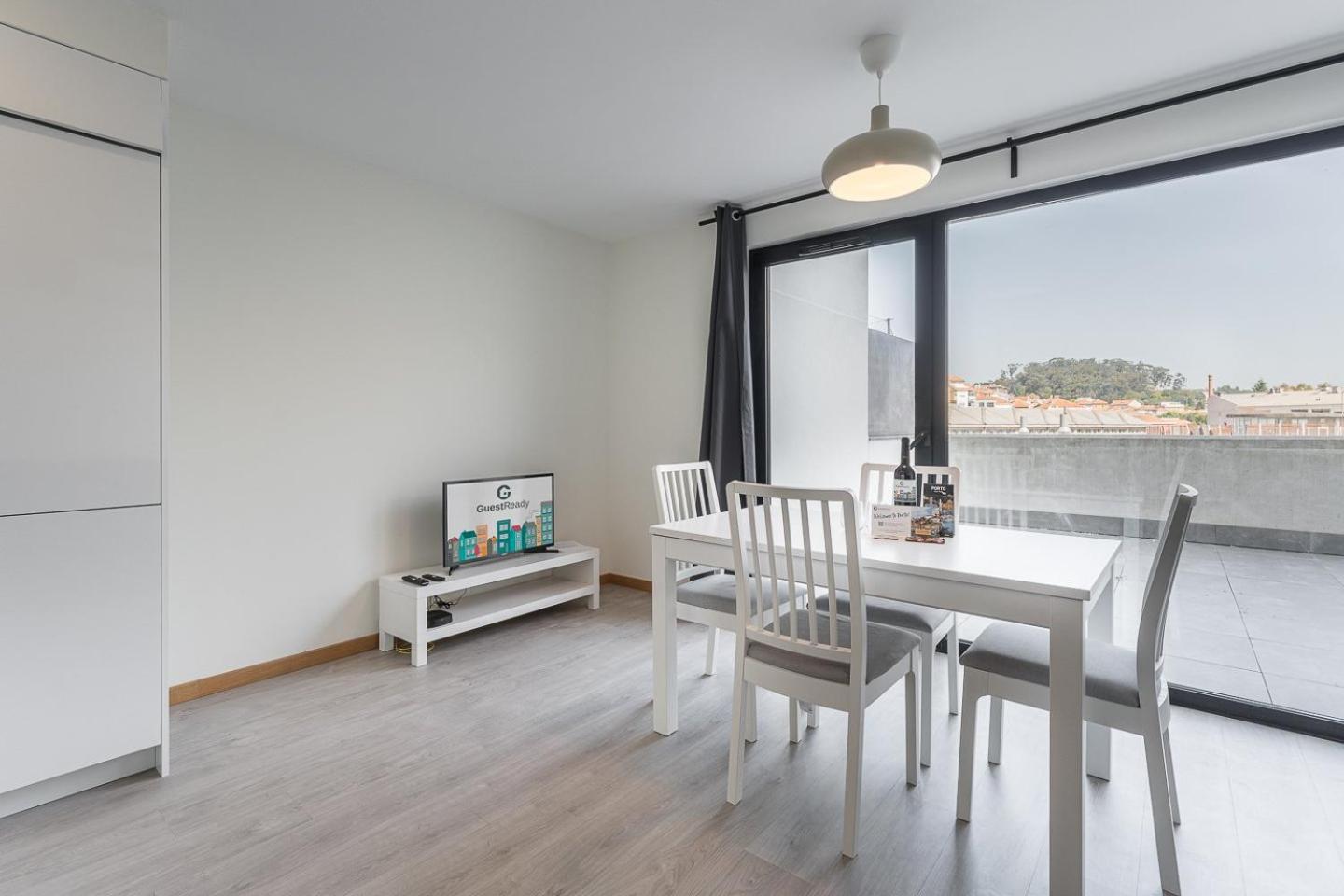 波尔图Guestready - Sleek Monochromatic In Bonfim公寓 外观 照片